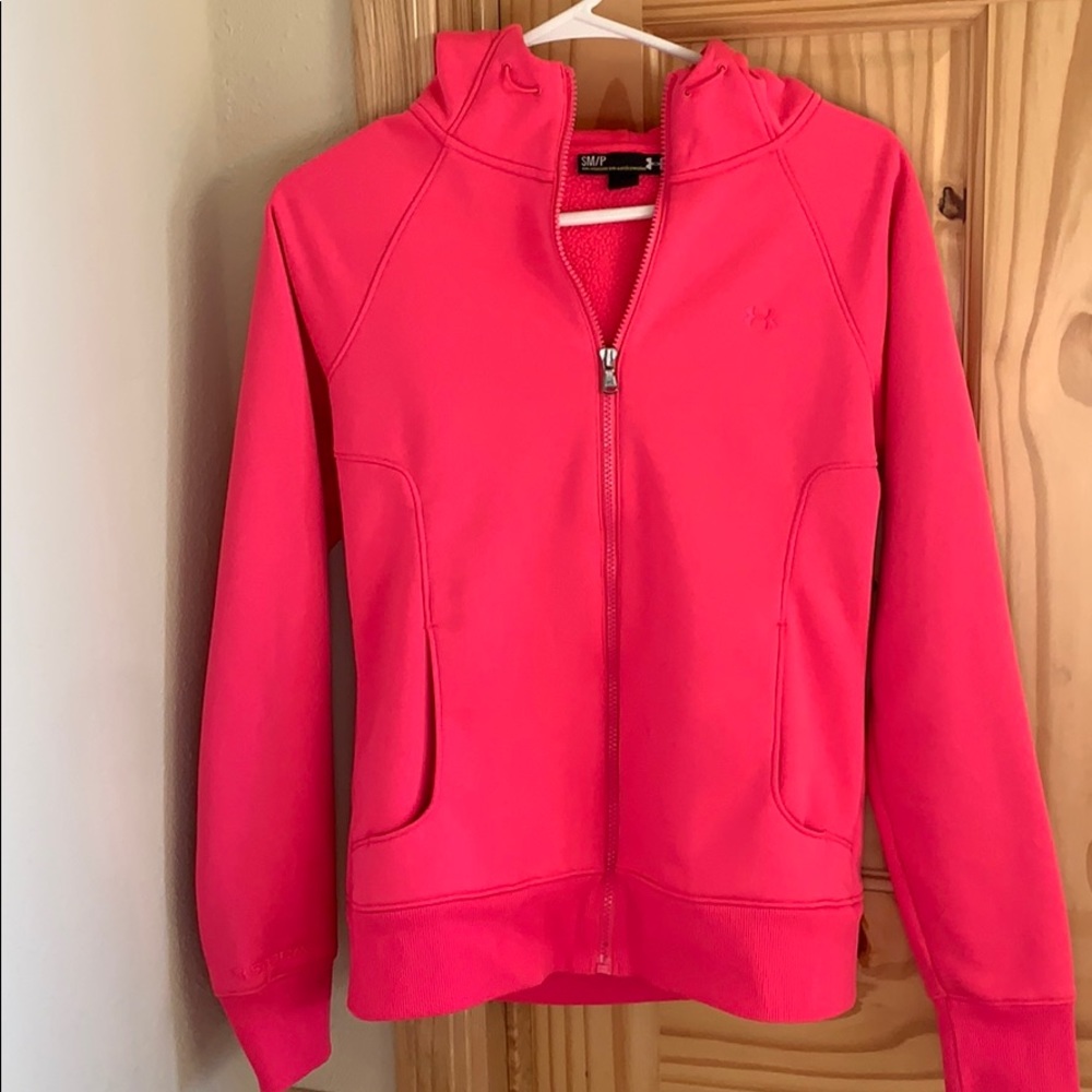 Under armour zip up hoodie
